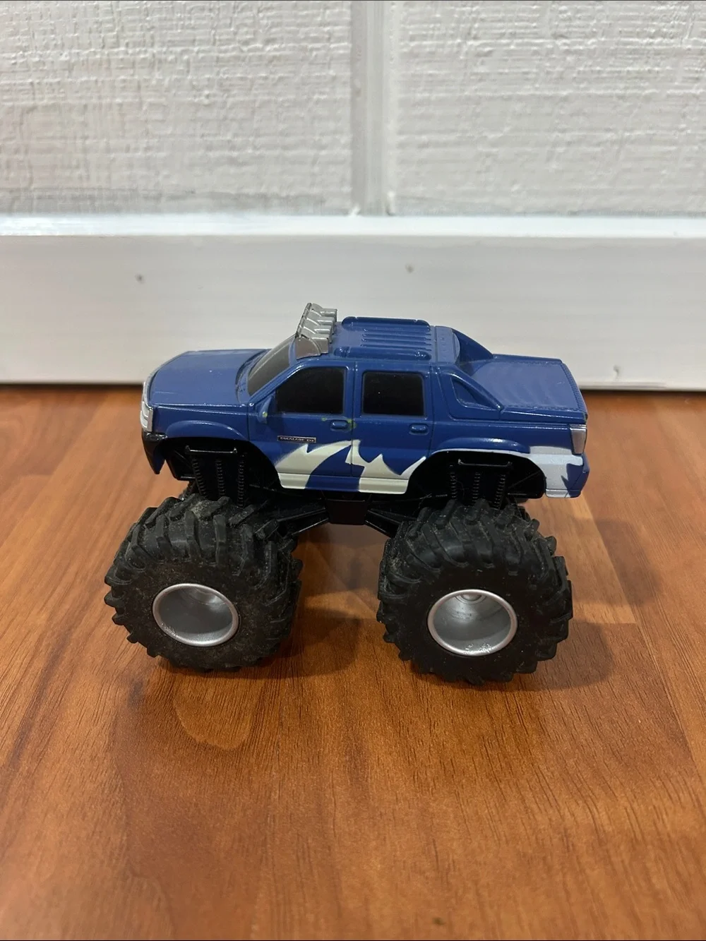 Blue Monster Truck Toy with Rugged Tires - Kids Vehicles